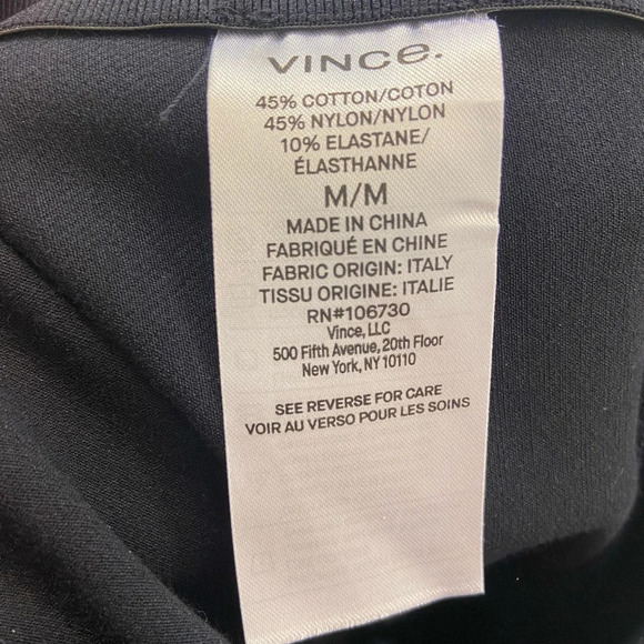 Vince Stitch Front Seam Ponte Legging Blue Size Medium - Picture 8 of 10